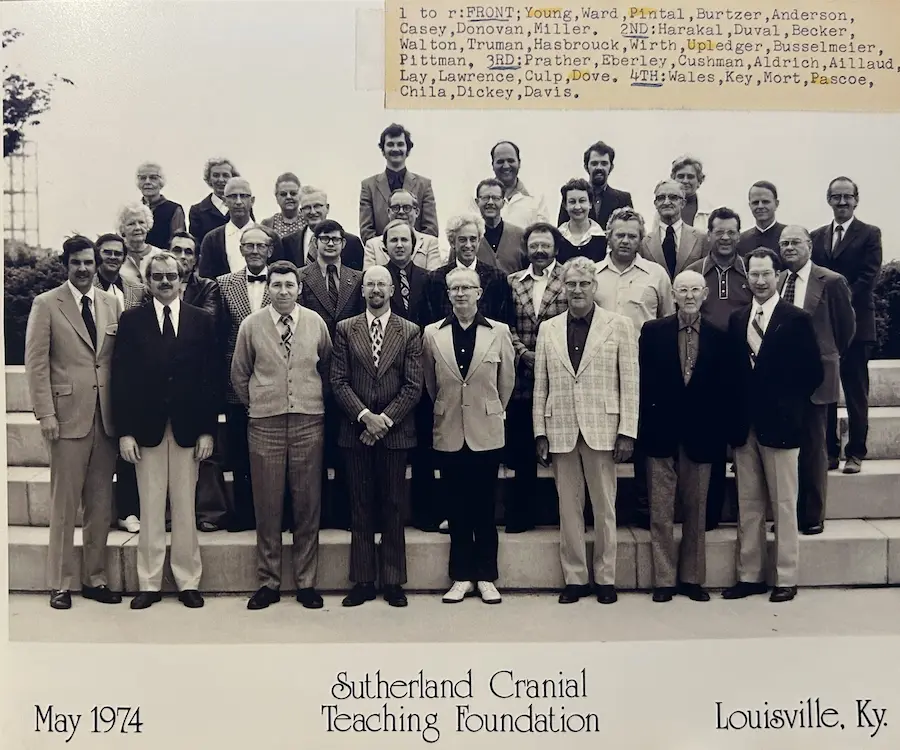 Class of May 1974 - Sutherland Cranial Teaching Foundation
